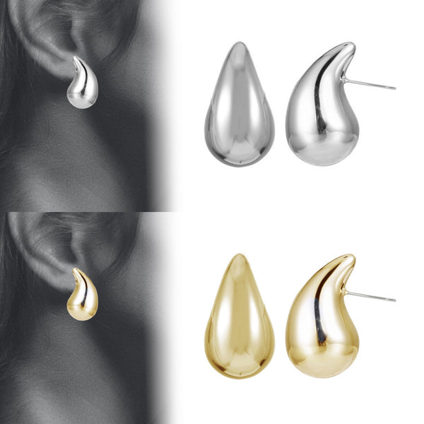 Chunky Teardrop Earrings