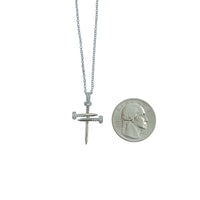 Nail Cross Necklace (16 + 3 in)