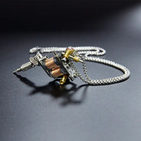 "The Ink Master" - Stainless Steel Tattoo Machine Necklace