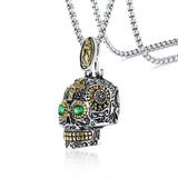 "Día de los Muertos" - The Day of the Dead Skull Necklace