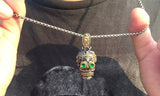 "Día de los Muertos" - The Day of the Dead Skull Necklace