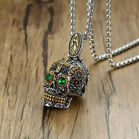 "Día de los Muertos" - The Day of the Dead Skull Necklace