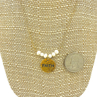 "FAITH" Freshwater Pearl Necklace