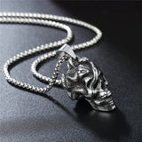 "Life & Death" - The Skull & Snake Necklace