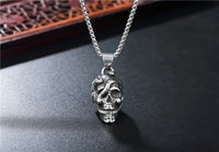 "Life & Death" - The Skull & Snake Necklace