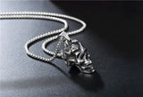 "Life & Death" - The Skull & Snake Necklace